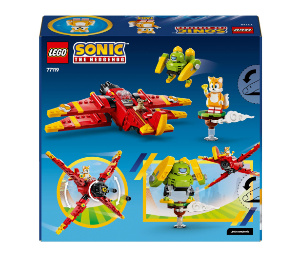 LEGO SONIC 77119 Tails i Tornado-1 - 1547423 - zdjęcie 10